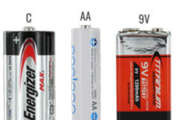 9v battery size selection