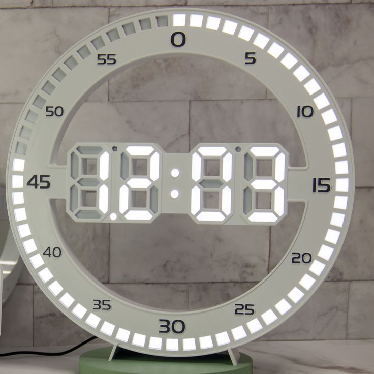 battery operated digital wall clocks