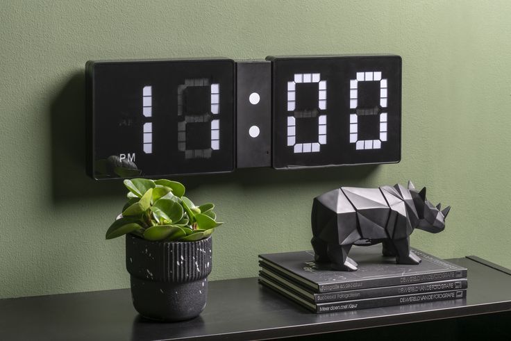 Battery Operated Digital Wall Clocks