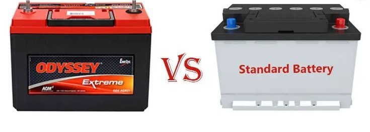 AGM Battery vs Standard Battery